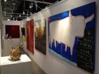 Work at European Art Fair with Retrospect Galleries