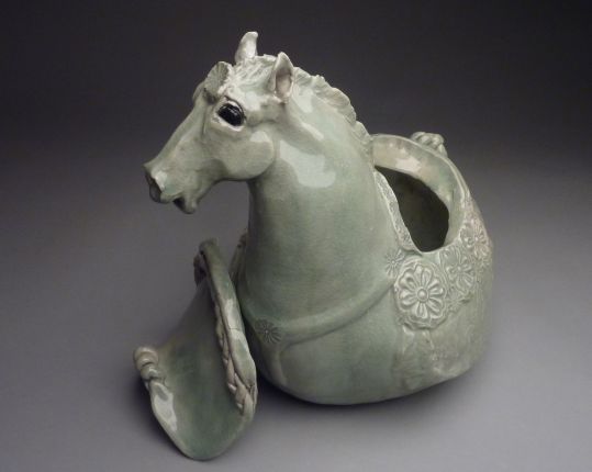 Bold Jade Lady Image of this work